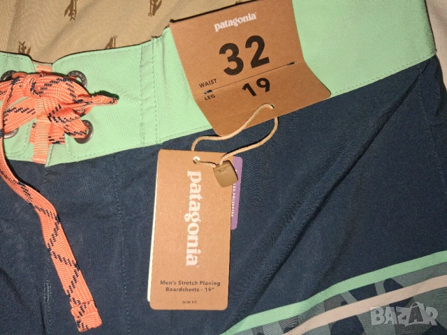 2 броя -Patagonia Stretch Planing Boardshorts (М) и  Mountain Equipment Comici Short (L) мъжки шорти, снимка 5 - Къси панталони - 52437549
