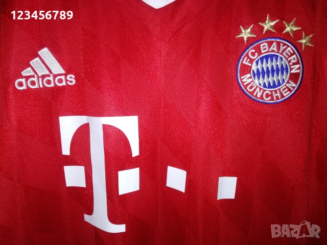 Bayern Munich Lahm Adidas оригинална тениска фланелка Байерн Мюнхен Лаам Екип 2013-2014 , снимка 3 - Тениски - 51058572