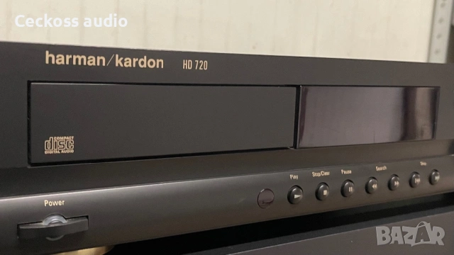 Продавам CD плеър Harman Kardon HD720 в много добро състояние., снимка 3 - Ресийвъри, усилватели, смесителни пултове - 54892581