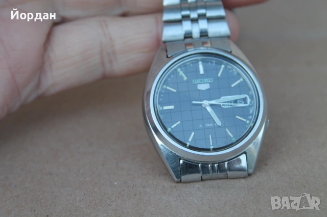 Мъжки автоматичен Японски часовник ''Seiko 5'', снимка 3 - Мъжки - 53999496