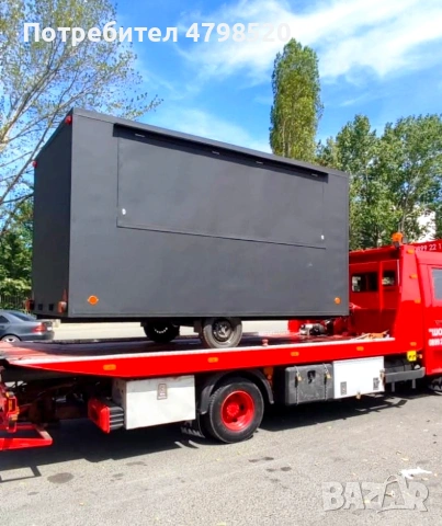 Чисто нова каравана за бързо хранене/fast food тип ремарке 