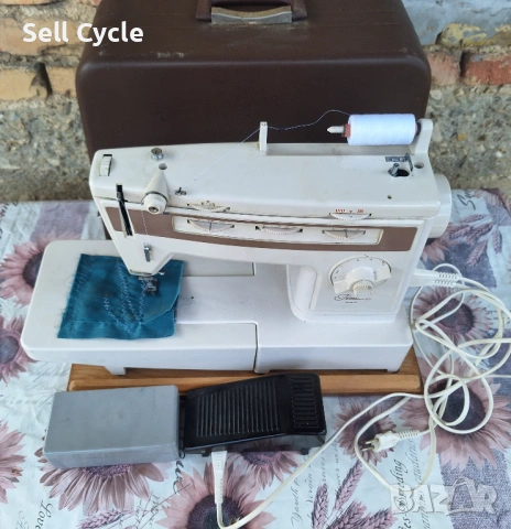 ✅ЕЛЕКТРИЧЕСКА ШЕВНА МАШИНА ЛУЧНИК ФИНЕС 884❗