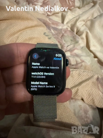 Apple watch 9 45mm, снимка 2 - Смарт часовници - 54093935