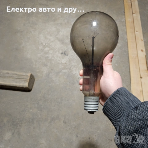 Стара голяма крушка 240V-500W , снимка 11 - Антикварни и старинни предмети - 54013881