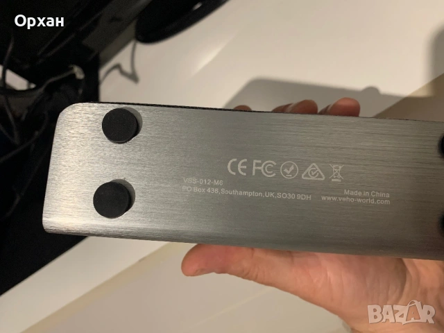 Bluetooth колонка Veho M6 Mode Retro – Алуминий и Кожа, снимка 4 - Bluetooth тонколони - 54115041