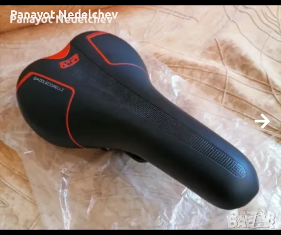 Седалка за велосипед - гел , снимка 2 - Аксесоари за велосипеди - 55328548
