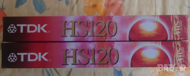Видео касети VHS TDK HS120 мин., снимка 3 - Плейъри, домашно кино, прожектори - 55230660