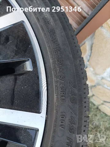 18 джанти 5х112 Mercedes CLS W257 C257 E class W213 Оригинални R18 245/45/19, снимка 3 - Гуми и джанти - 55505190