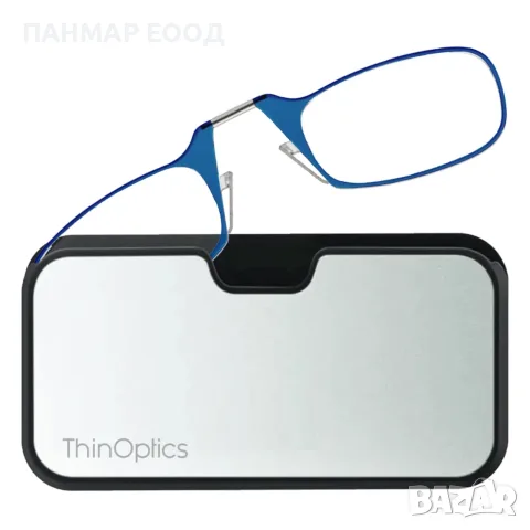 Компактни диоптрични очила ThinOptics със сребриста кутийка, диоптри от +1.0 до +2.5, снимка 3 - Слънчеви и диоптрични очила - 55670959