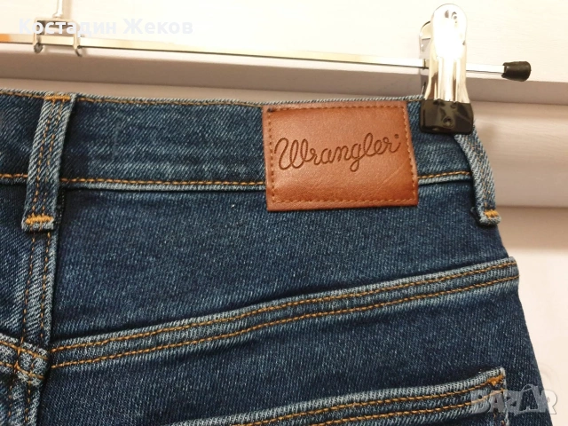 Нови. Дамски оригинални дънки. Wrangler HIGH RISE SKINNY. , снимка 5 - Дънки - 54137175