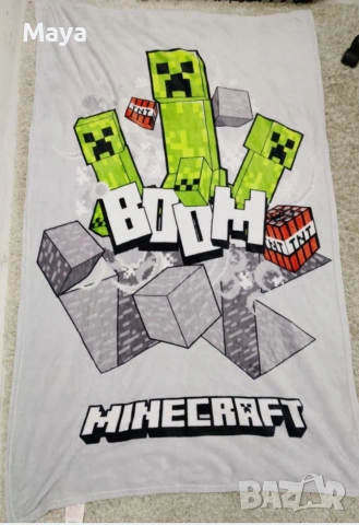 Поларено одеало Minecraft