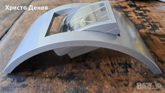 часовник будилник за бюро с въртяща се база, кварцов, уникат, снимка 4 - Други - 54332943