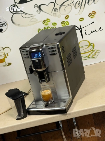 Кафемашина кафе автомат Philips Latte go с гаранция, снимка 6 - Кафемашини - 54965550