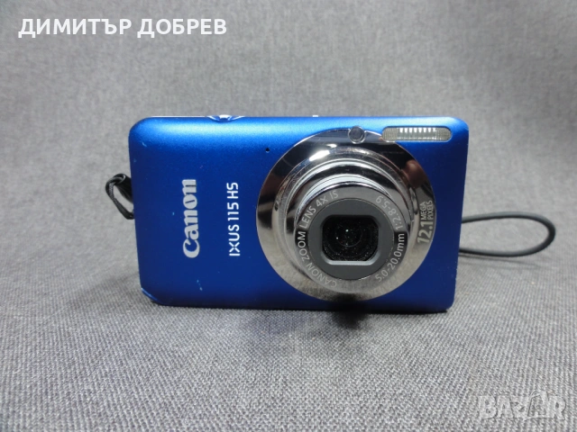 ЦИФРОВ ФОТОАПАРАТ CANON IXUS 115 HS 12.1 MP DIGITAL CAMERA