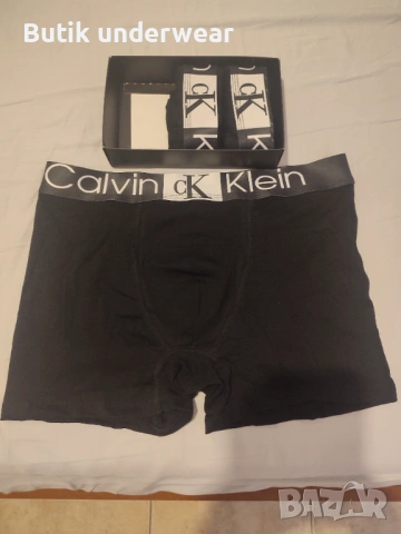 Calvin Klein боксерки , снимка 3 - Бельо - 54477894