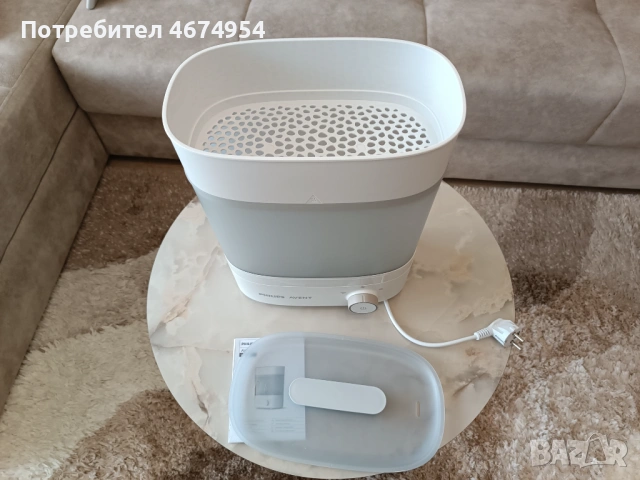 Philips Avent Premium електрически стерилизатор - чисто нов, неупотребяван, с 2 години гаранция, снимка 2 - Стерилизатори - 54580438