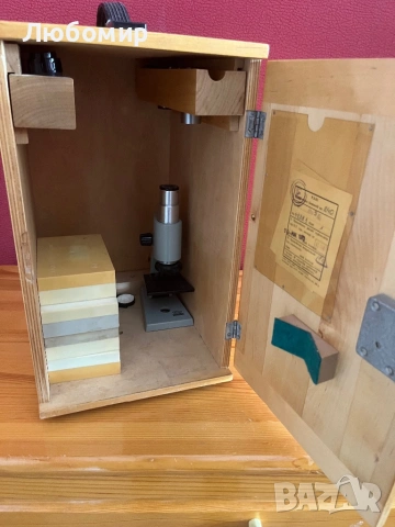 Микроскоп - Германия Ученически подарък, снимка 7 - Други ценни предмети - 54358755