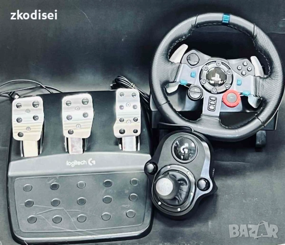 Волан с педали и лост LOGITECH G29