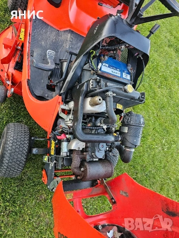 ДИЗЕЛОВА ТРАКТОРНА КОСАЧКА KUBOTA GR 1600. ПЕРФЕКТНА , снимка 13 - Градинска техника - 54402410