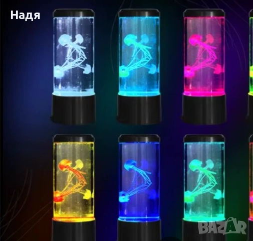 Лед лампа Jellyfish, снимка 3 - Лед осветление - 55143472