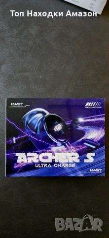 ХИТ ЦЕНА Mast Archer S ultra charge -  най-бързата безжична машинка за татуировки Последна бройка