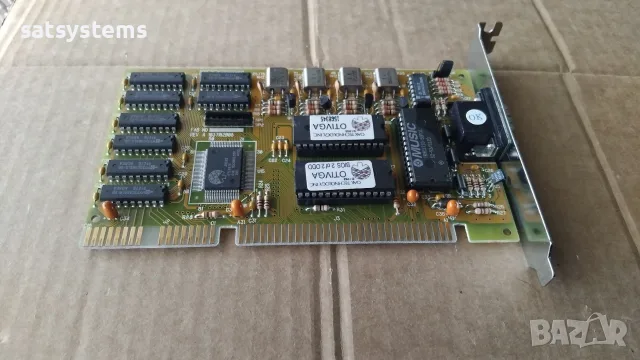 Видео карта OAK OTIVGA 3716 256KB 16-bit ISA, снимка 5 - Видеокарти - 55335711