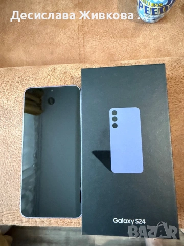 Samsung Galaxy S24 256GB Cobalt Violet – КАТО НОВ (Пълен комплект), снимка 2 - Samsung - 55095723