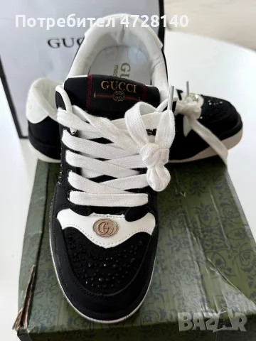 Дамски маратонки Gucci размер 39 , снимка 4 - Маратонки - 55601882