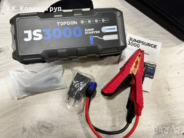  Jump Starter TopDon JS3000 , снимка 2 - Аксесоари и консумативи - 55534837