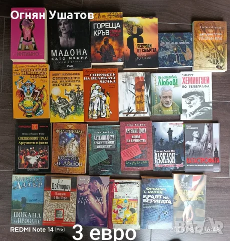 ВСИЧКО ПО 3 ЕВРО , снимка 8 - Художествена литература - 55680149