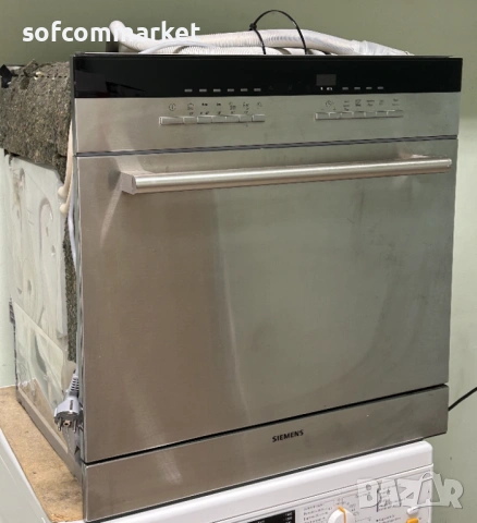 Компактна съдомиялна за вграждане Siemens iQ500 (SC76M541EU) –  с гаранция, снимка 5 - Съдомиялни - 54605433