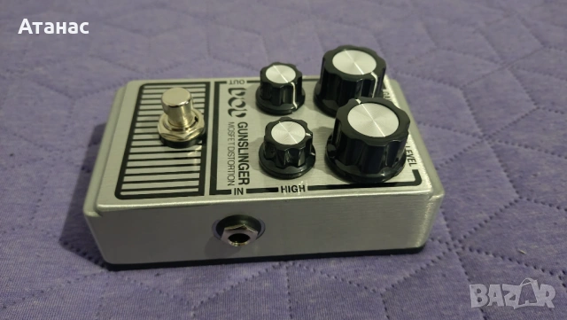 Ефект за китара - DOD Gunslinger Mosfet Distortion, снимка 3 - Китари - 53950463