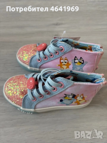 Bluey кецове за дете.Купувани от Америка, снимка 3 - Детски маратонки - 54559955