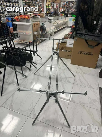 Шаранджийска стойка Kaida за 4 въдици, снимка 5 - Такъми - 54070235