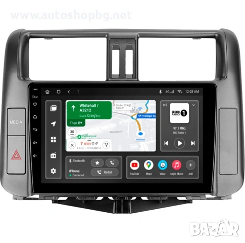 Мултимедия за Toyota Land Cruiser J150 2010-2013 9"