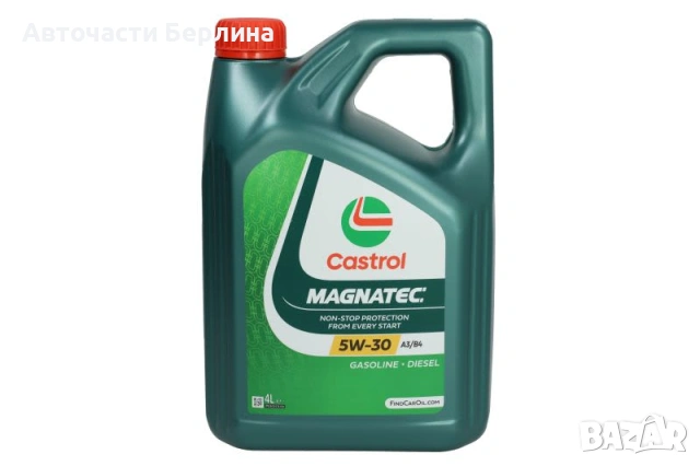 Моторно масло CASTROL 5W-30 ДВИГАТЕЛНО МАСЛО 4L