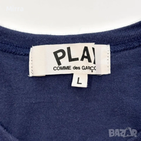 Дамска Comme des Garcons PLAY Тениска, снимка 2 - Тениски - 52139485