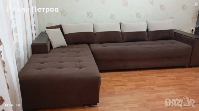 Диван ъглов , снимка 3 - Дивани и мека мебел - 54044650