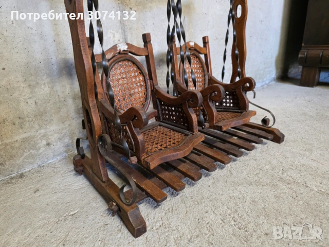 Колекционерска ретро люлка за кукли, снимка 3 - Колекции - 54359534