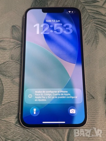 iPhone 14 128GB Сменена нова оригинална батерия на 100% живот.
