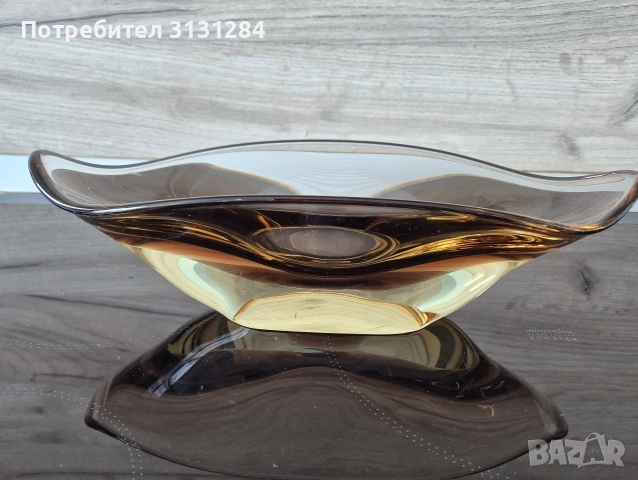 MURANO ваза SOMMERSO Венеция Италия, снимка 2 - Вази - 54510784