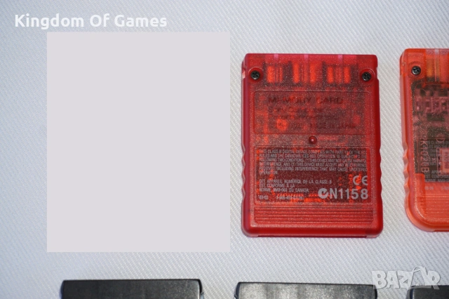 4 Оригинални Мемори Карти за PS1 и PS2 ПАМЕТИ Samsung/Toshiba/Sony/, снимка 6 - Други игри и конзоли - 54100162