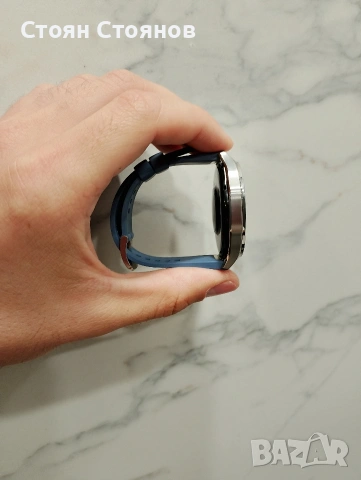 Huawei Watch GT 5, 46mm, Tarnish Stainless Steel Case, Blue Woven Strap, снимка 5 - Смарт гривни - 54986818