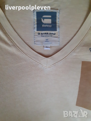 👉G-Star-Raw Original L, снимка 4 - Тениски - 55256184