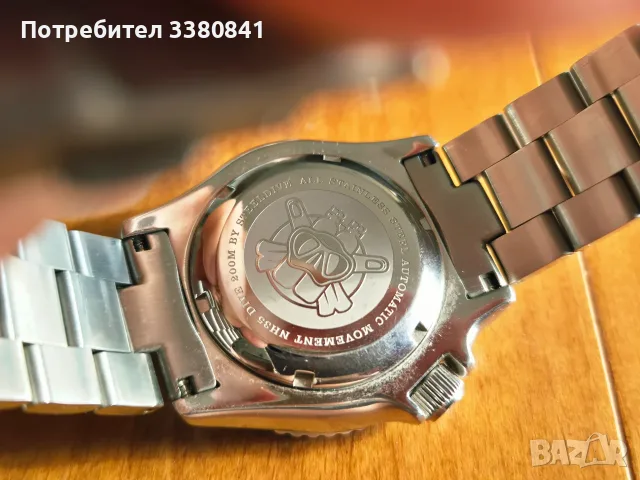 Steeldive водолазен часовник , автоматик 90евро . Качествен часовник с минимални следи от употреба ., снимка 8 - Мъжки - 55666654