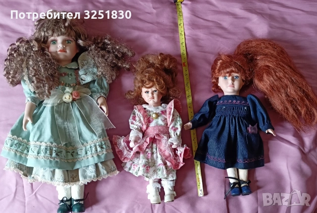 Красиви колекционерски порцеланови кукли от 90-те години
