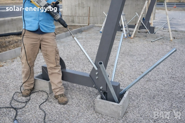 Навеси за автомобили (Carport) –соларни и стандартни конструкци-ЛИЗИНГ, снимка 9 - Други - 54145573