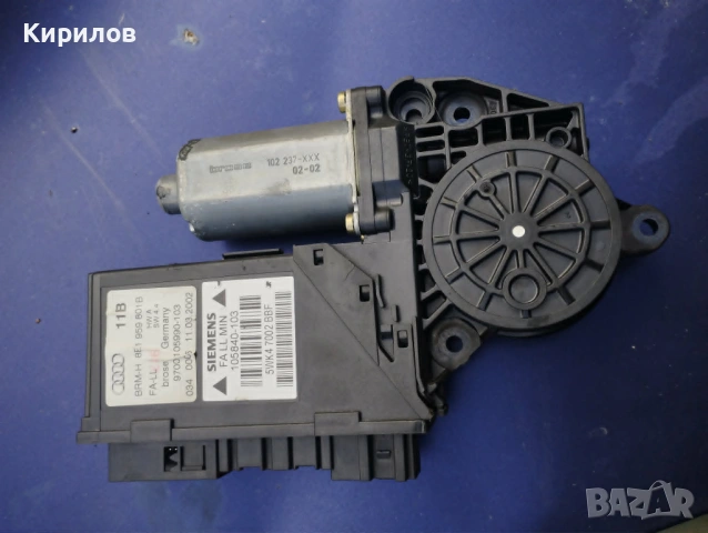 AUDI A4 B6/8E (2000-2005) Моторче за регулиране на прозореца на предната лява врата 8E1 959 801В, снимка 2 - Части - 54402001