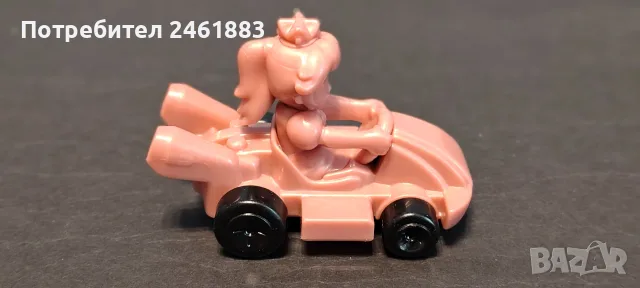 Играчка от McDonald's принцеса Peach в нейния картинг, снимка 4 - Фигурки - 55358092