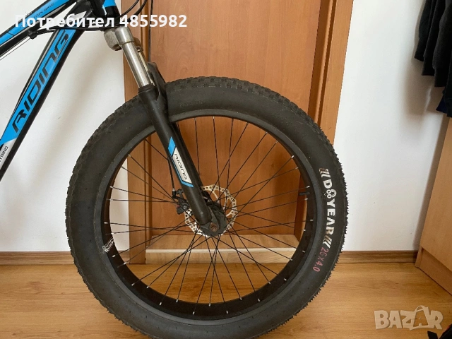 Продавам колело fat bike 26 цола, снимка 2 - Велосипеди - 54897126
